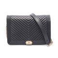 Chanel Boy Chanel Chevron V Stitch Lambskin Shoulder Bag