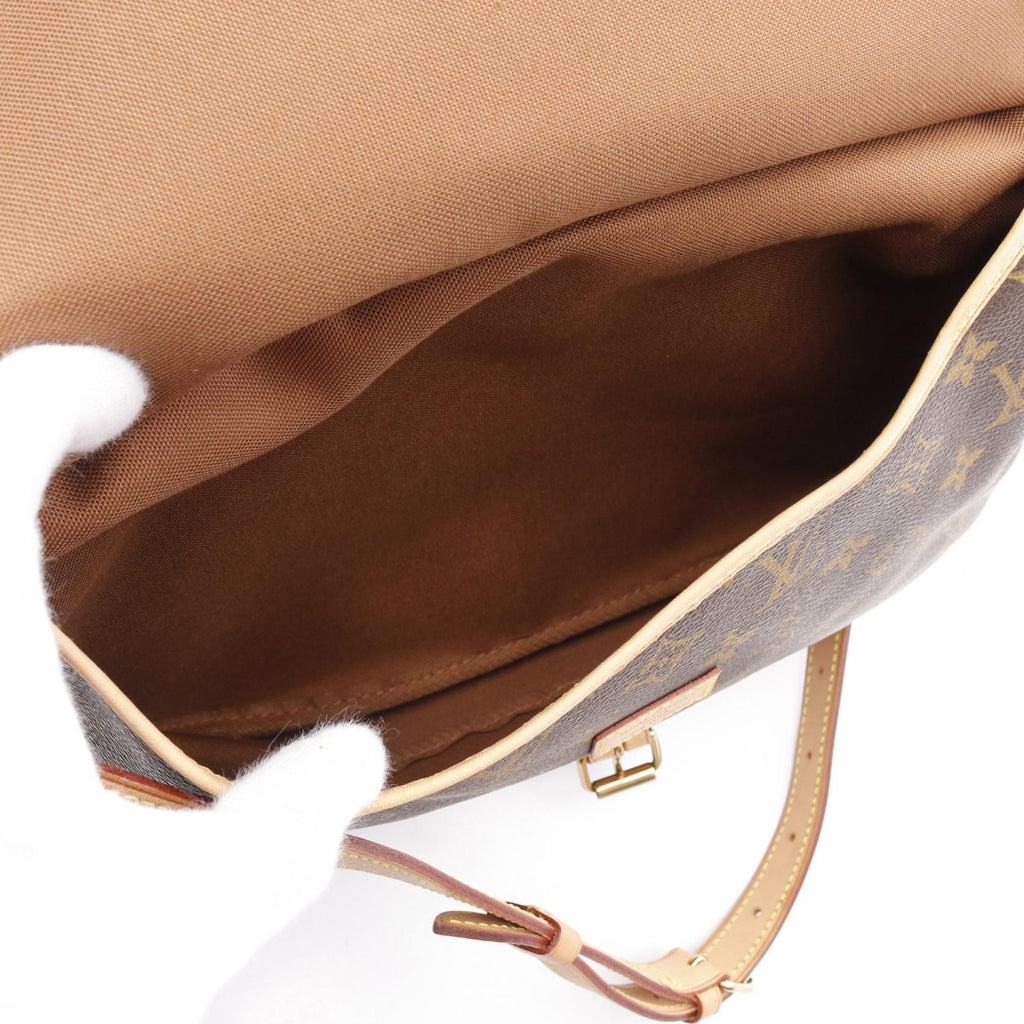 Louis Vuitton Saumur Monogram Coated Canvas Shoulder Bag