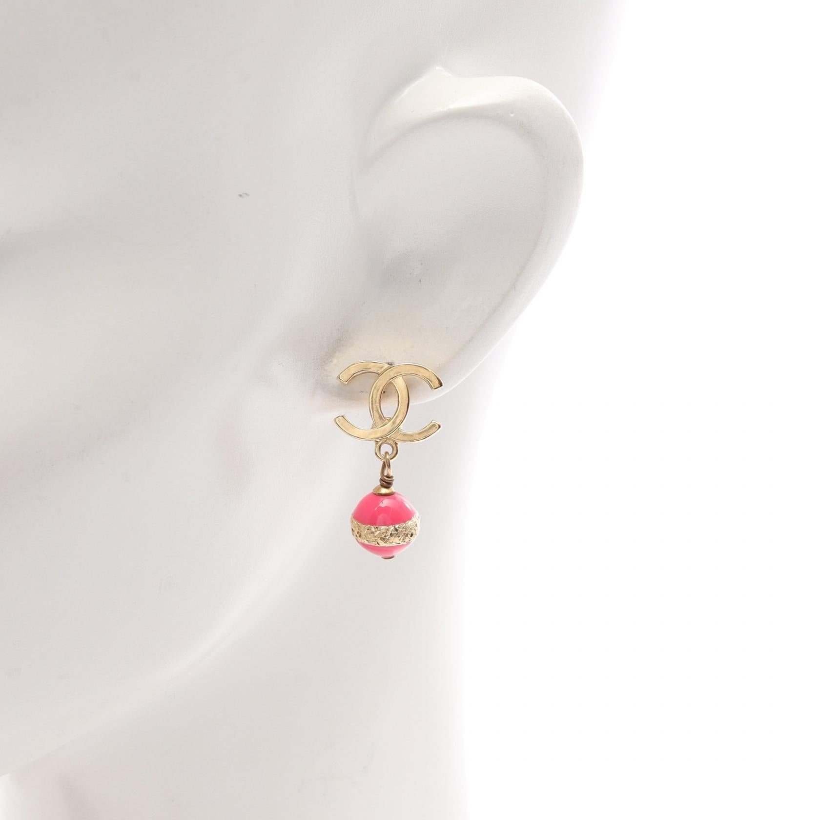 Chanel Coco Mark Earrings