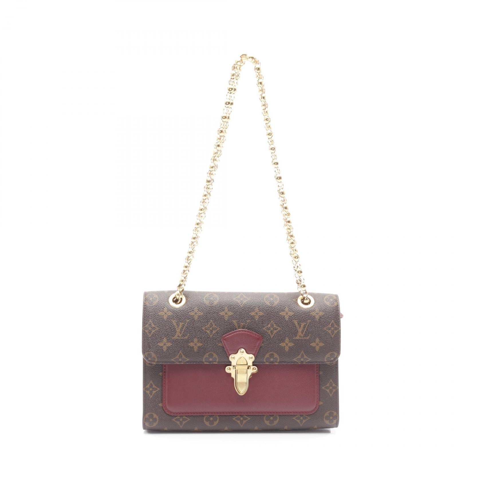 Louis Vuitton Victoire Monogram Coated Canvas Shoulder Bag