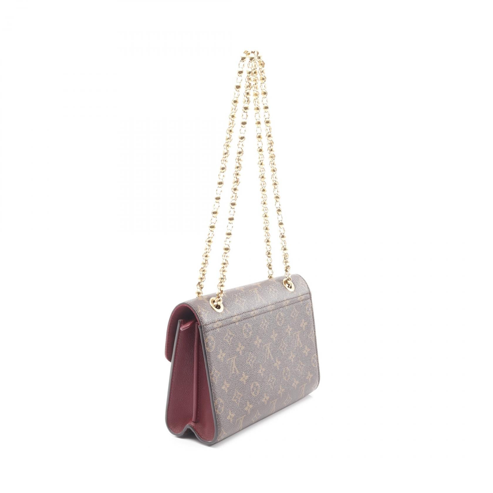 Louis Vuitton Victoire Monogram Coated Canvas Shoulder Bag