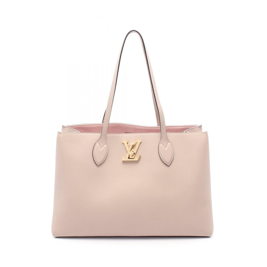 Louis Vuitton Lockme Shopper Leather Tote Bag