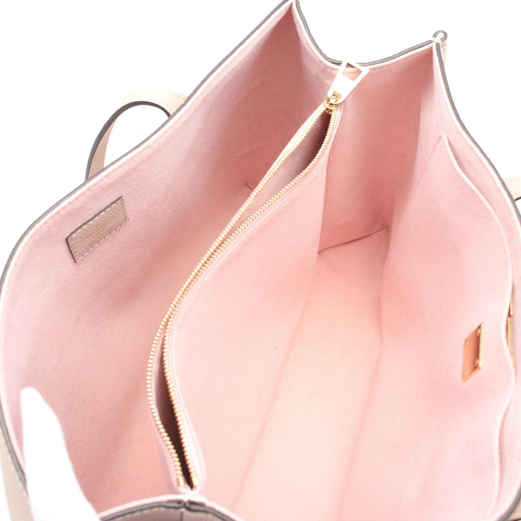 Louis Vuitton Lockme Shopper Leather Tote Bag