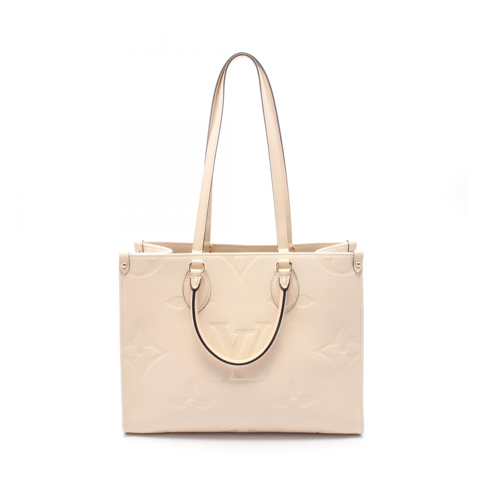 Louis Vuitton OnTheGo MM Monogram Empreinte Tote Bag