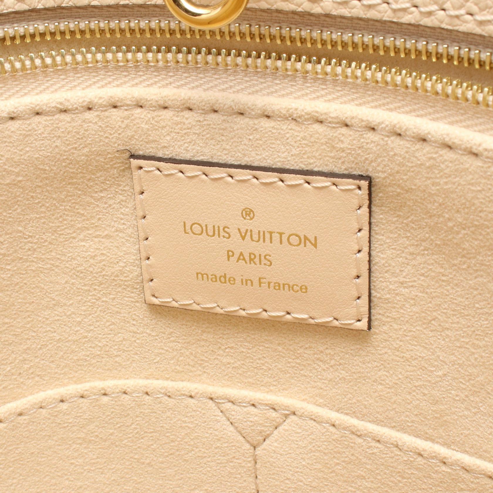 Louis Vuitton OnTheGo MM Monogram Empreinte Tote Bag