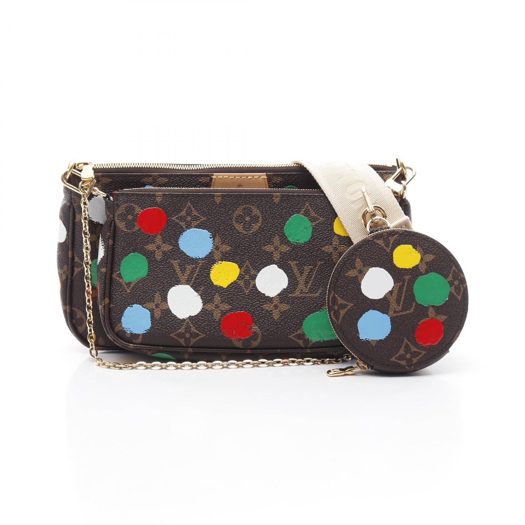 Louis Vuitton × YK Multi Pochette Accessoires Monogram Shoulder Bag