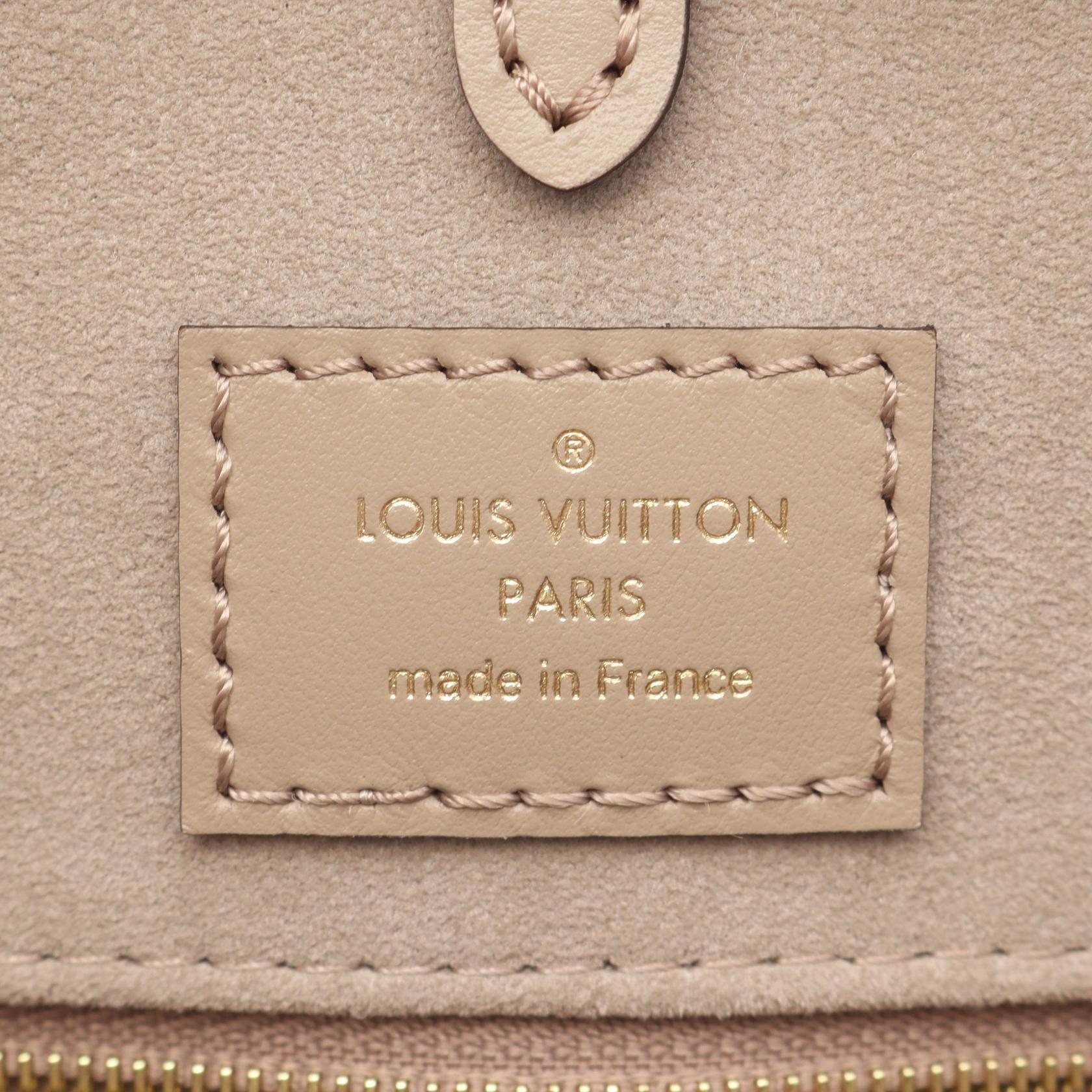 Louis Vuitton OnTheGo MM Monogram Empreinte Tote Bag