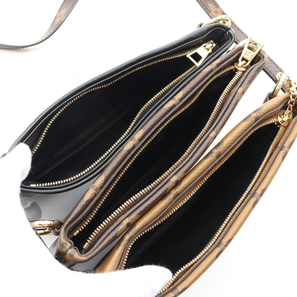 Louis Vuitton Pochette LV 3 Monogram 2way Shoulder Bag
