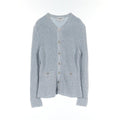 Chanel Lion Button Silk Cardigan