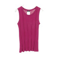 Chanel Coco Mark Cotton Tank Top