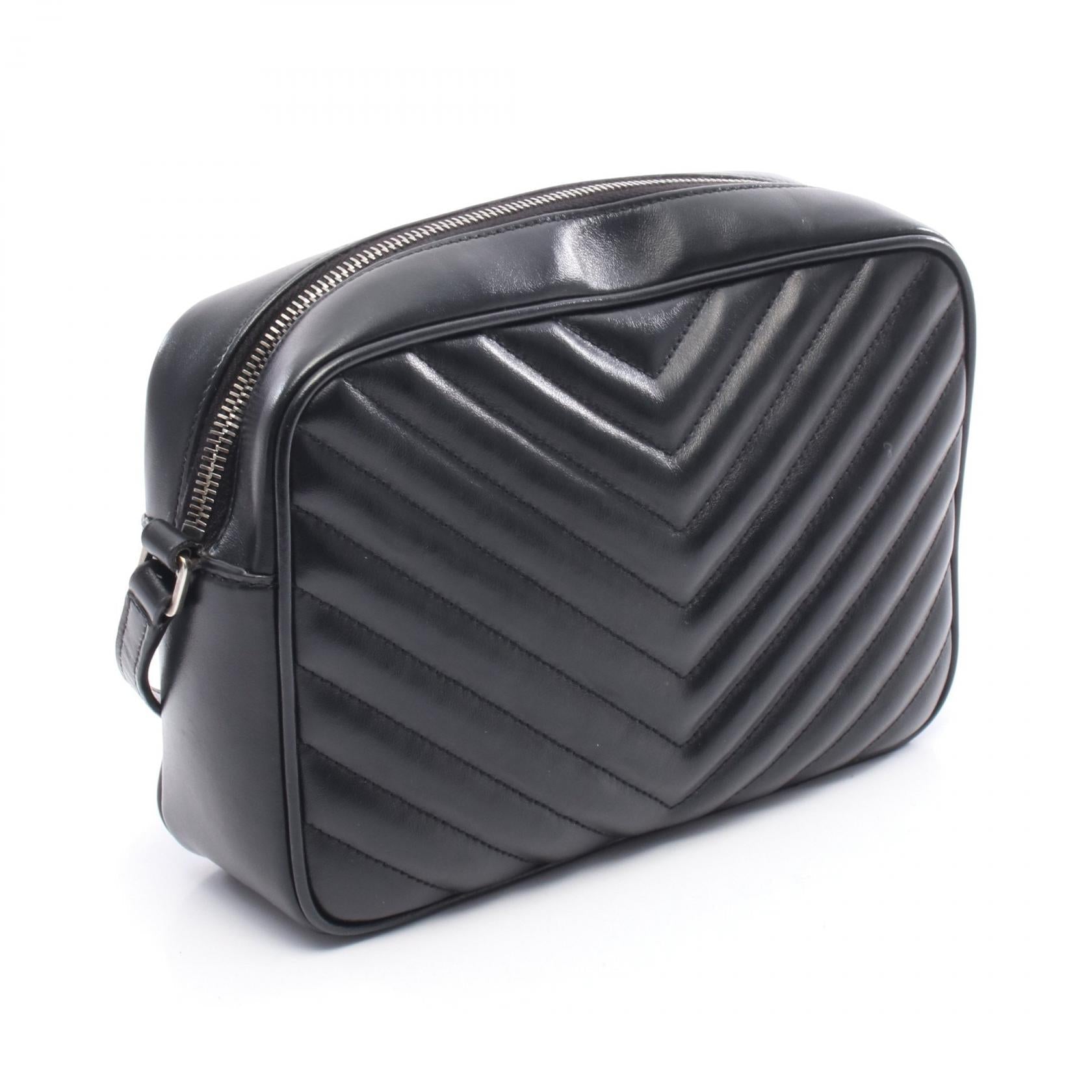 Saint Laurent Paris LOU Monogram Leather Shoulder Bag