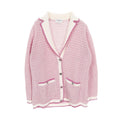 Chanel Lion Button Cotton Cardigan
