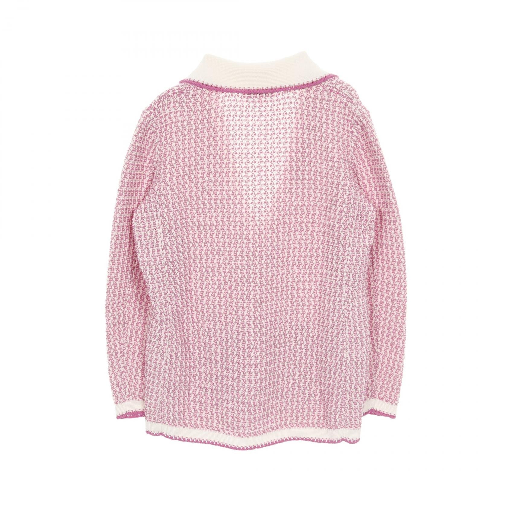 Chanel Lion Button Cotton Cardigan