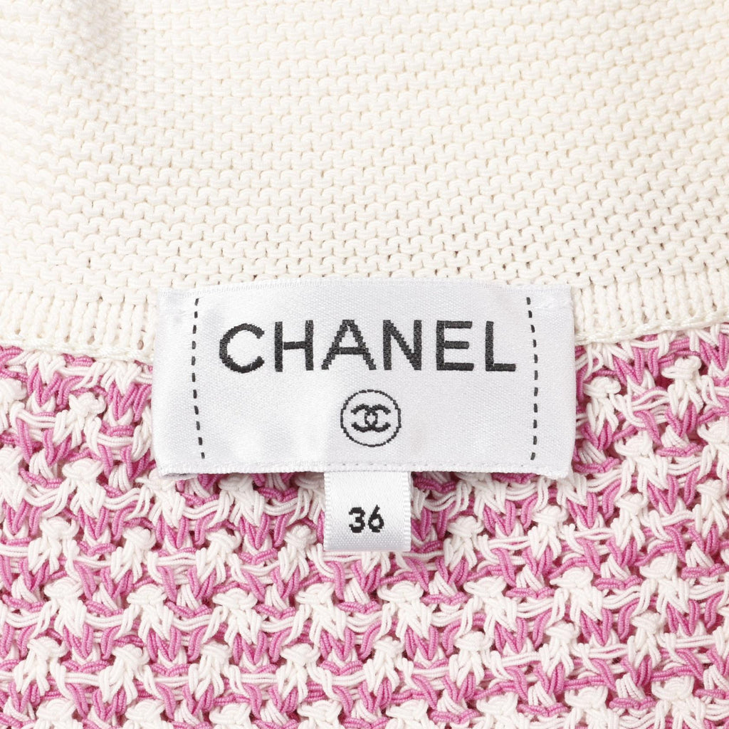 Chanel Lion Button Cotton Cardigan