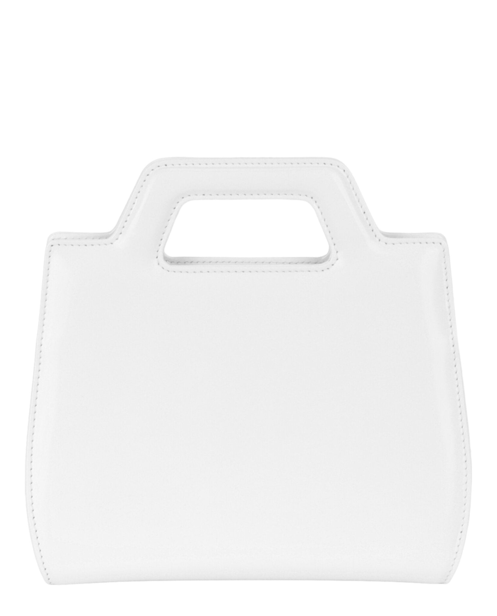 Ferragamo Womens Mini Wanda Leather Top-Handle Bag