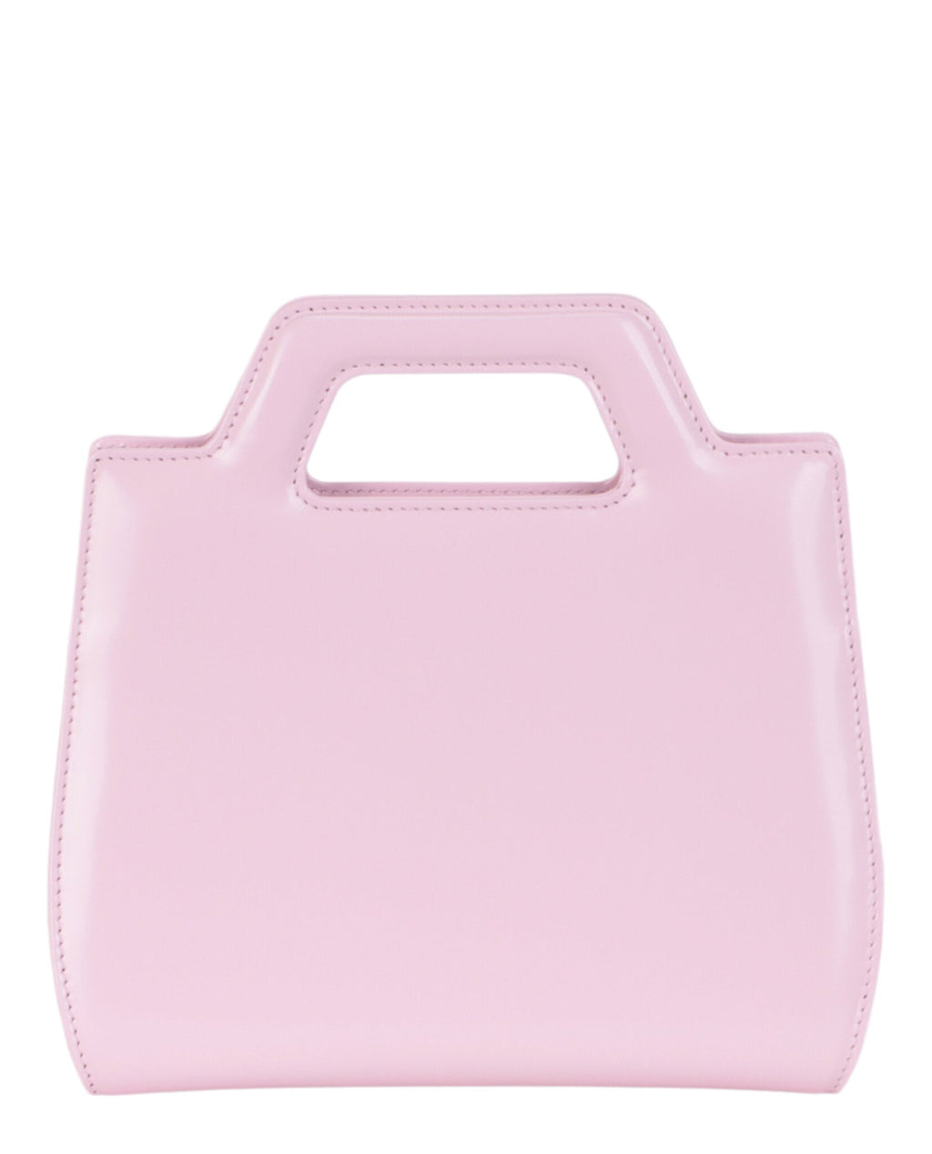 Ferragamo Womens Mini Wanda Leather Top-Handle Bag