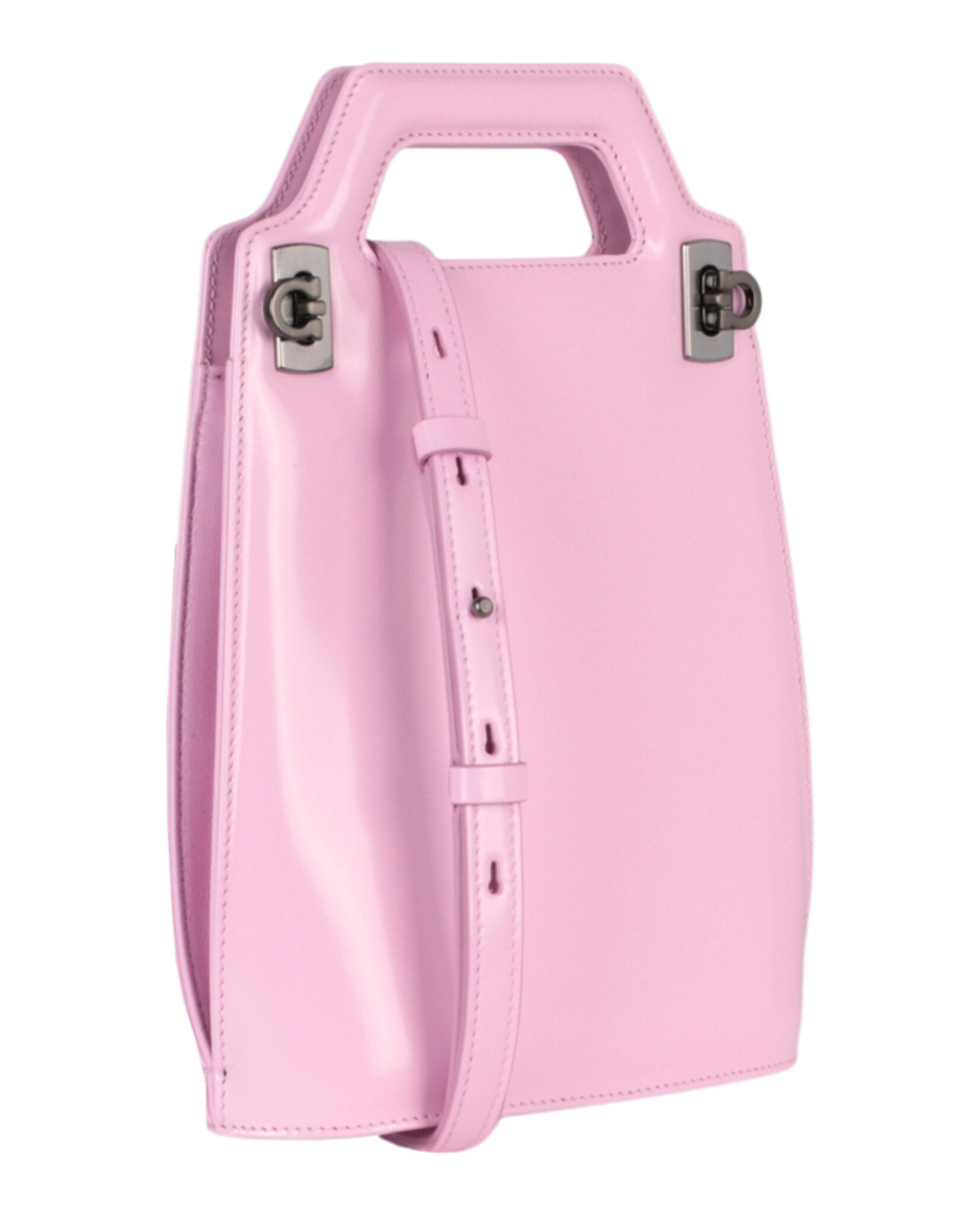 Ferragamo Womens Mini Wanda Top Handle Bag