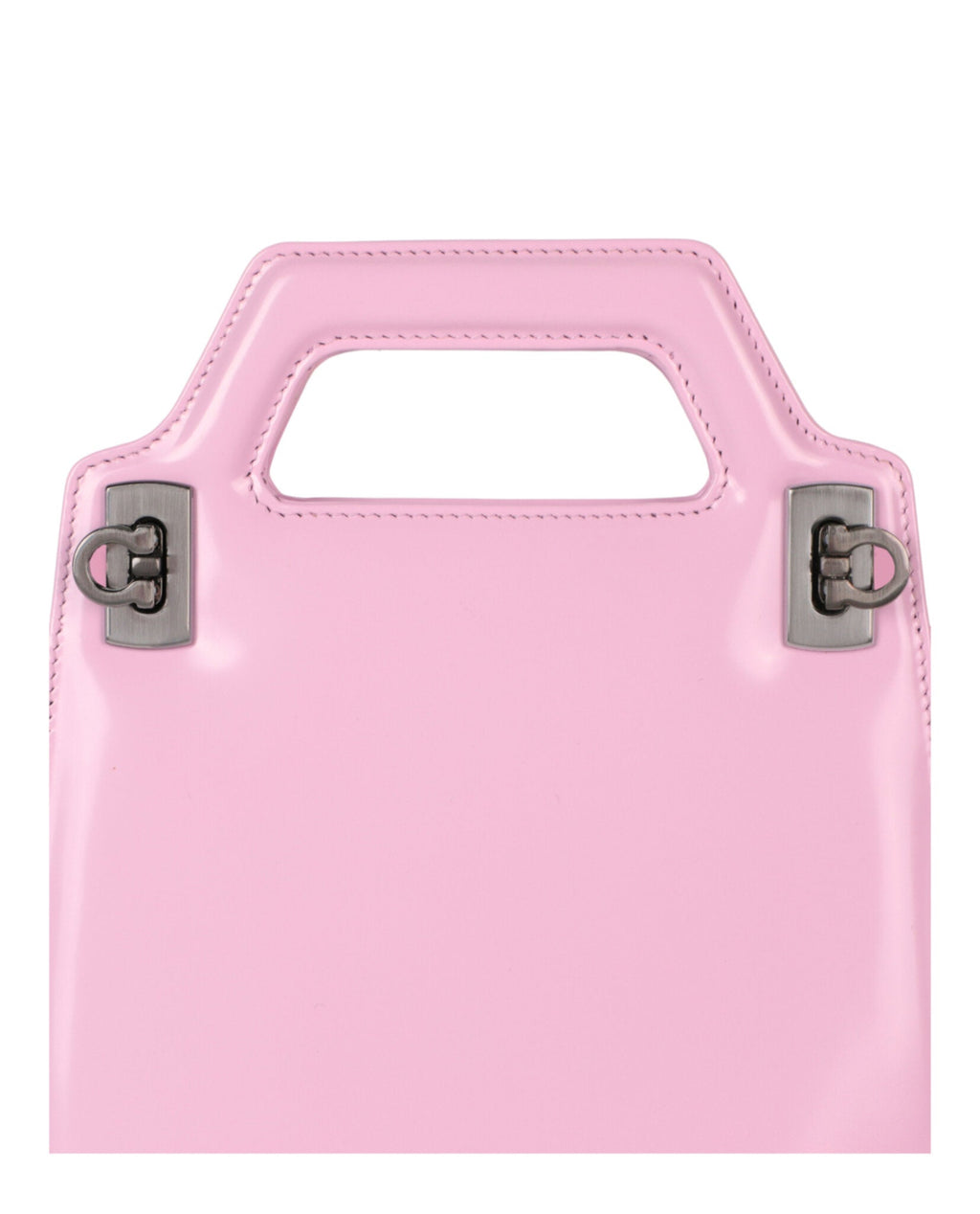 Ferragamo Womens Mini Wanda Top Handle Bag
