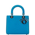 Dior Lady Dior Ostrich 2way Bag