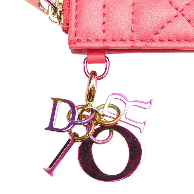 Dior Cannage Leather Card Case