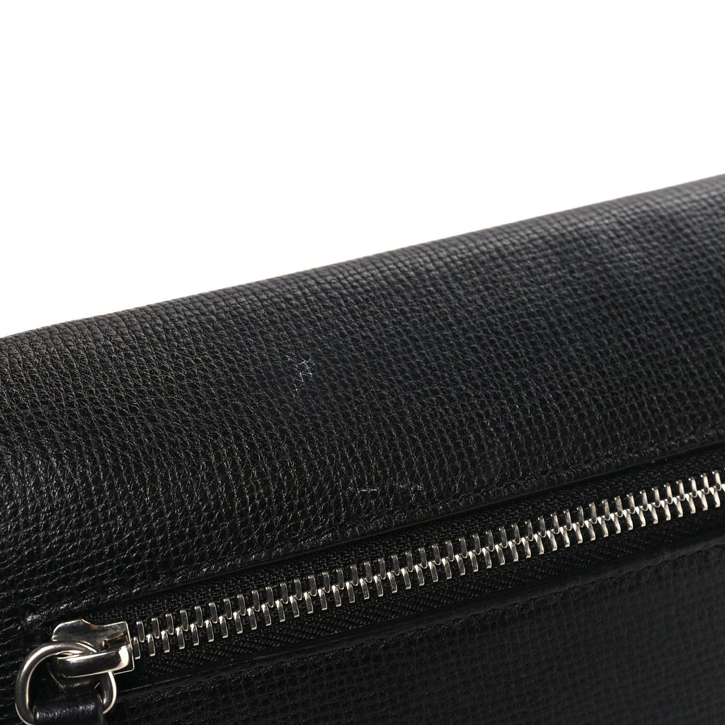 Derby Calfskin Vintage Check Small Macken Crossbody Bag Black