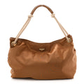 Re-Nylon Triangle Large Mariner Shoulder Bag Brandy