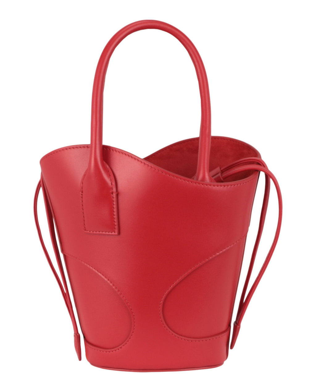 Ferragamo Womens Cut-Out Leather Mini Tote Bag