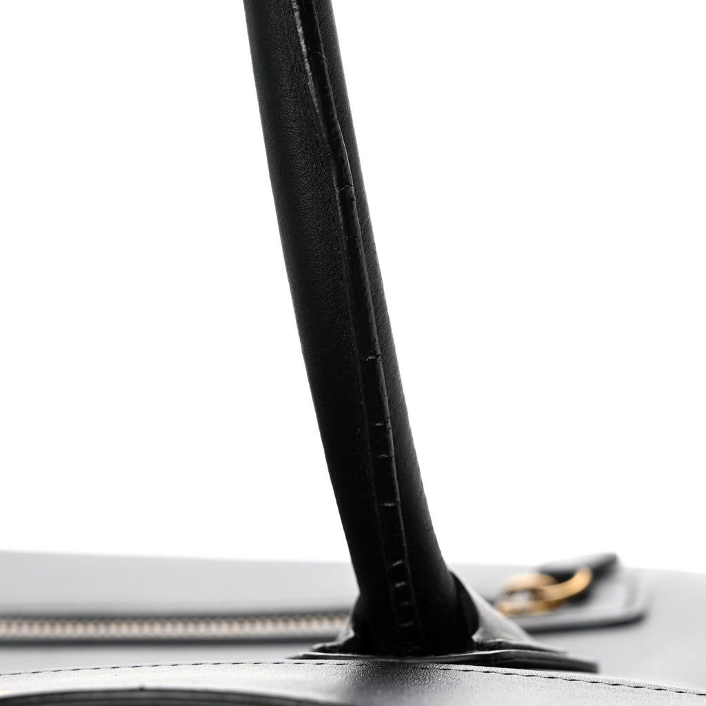 Smooth Calfskin Mini Luggage Black