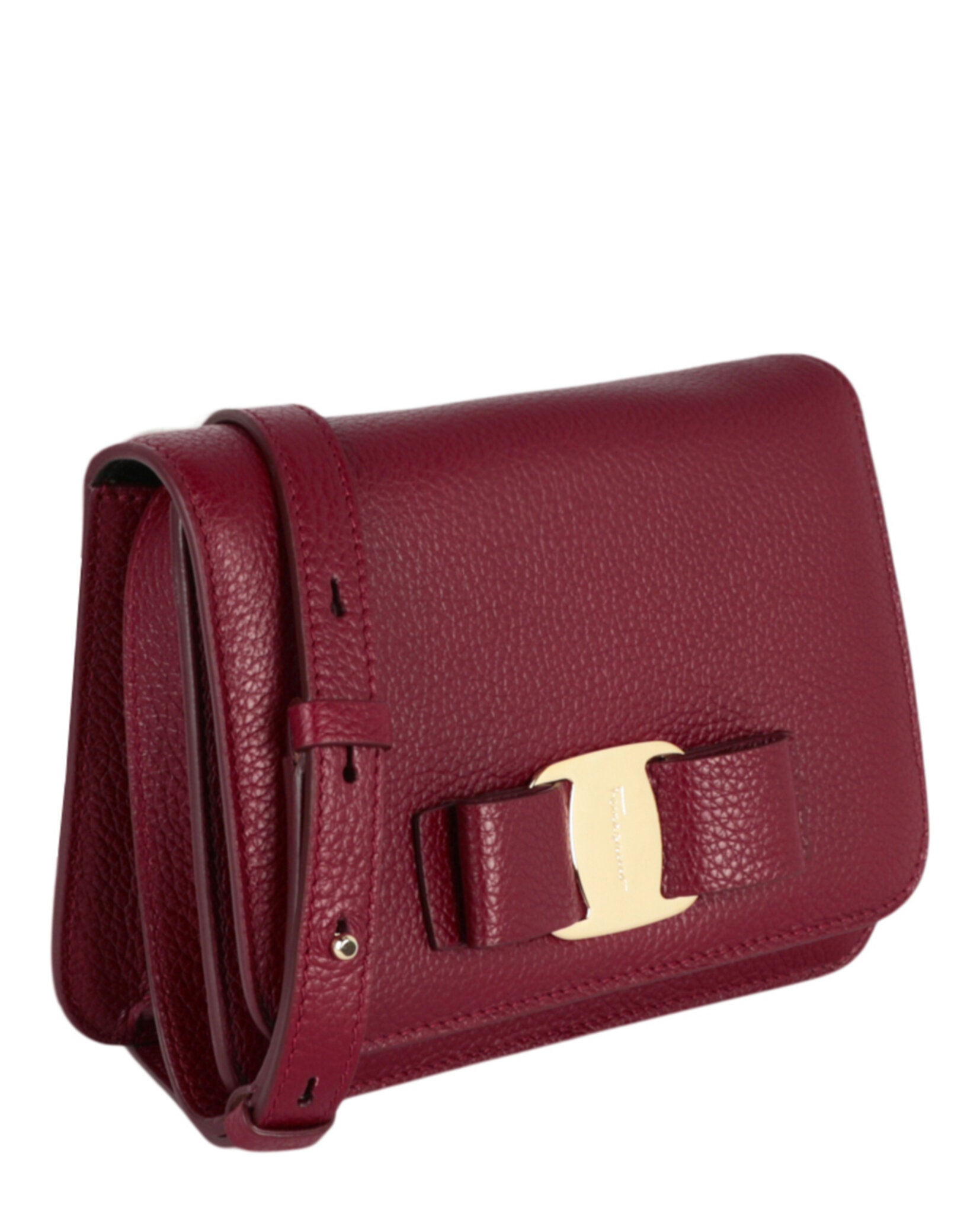 Ferragamo Womens Vara Bow Crossbody Bag