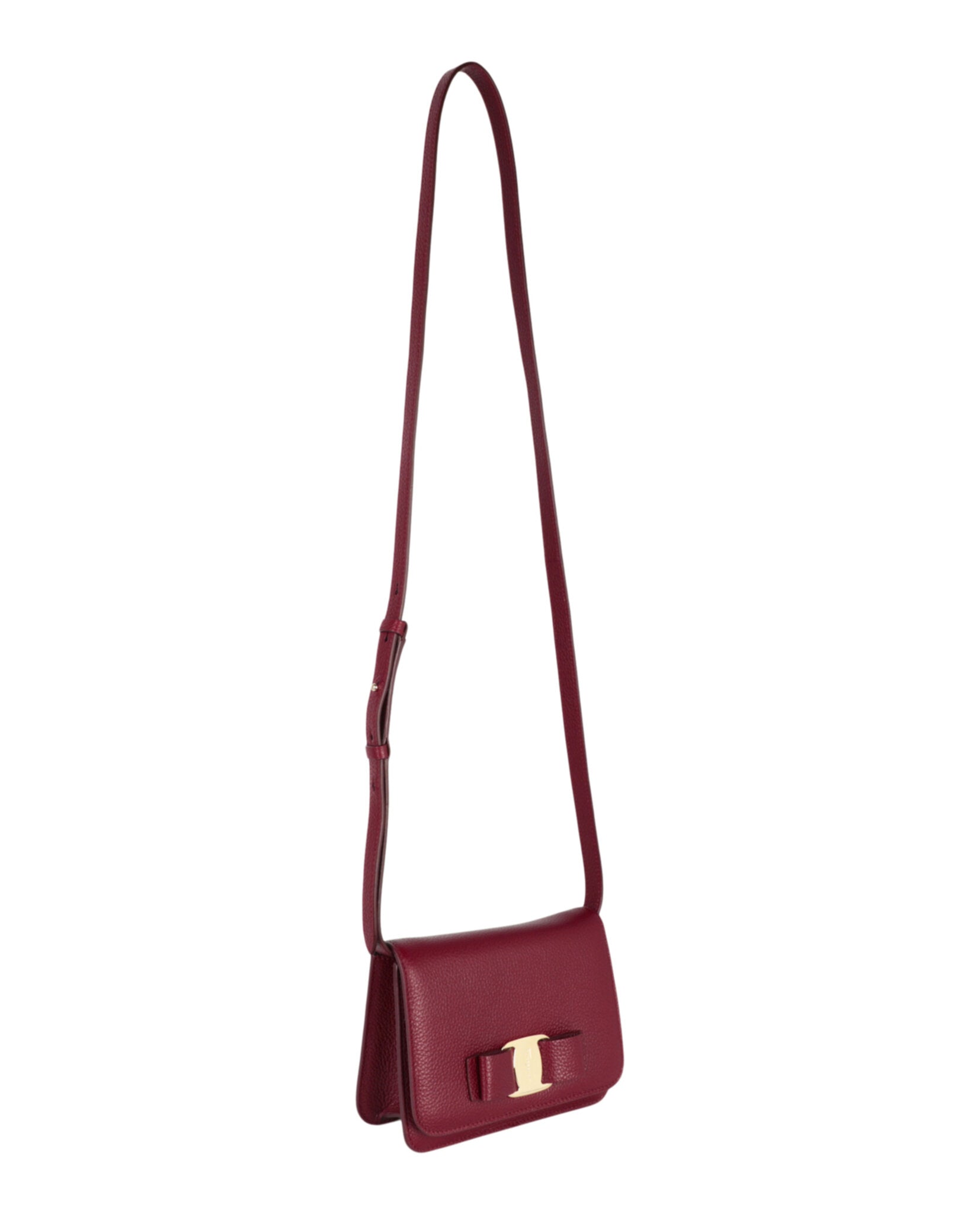 Ferragamo Womens Vara Bow Crossbody Bag