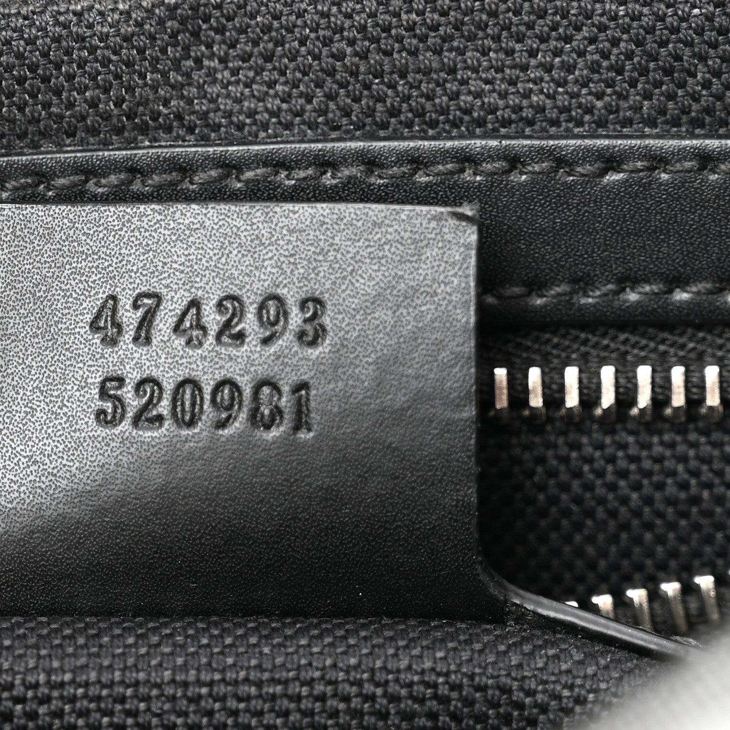Soft GG Supreme Monogram Web Belt Bag Black Grey