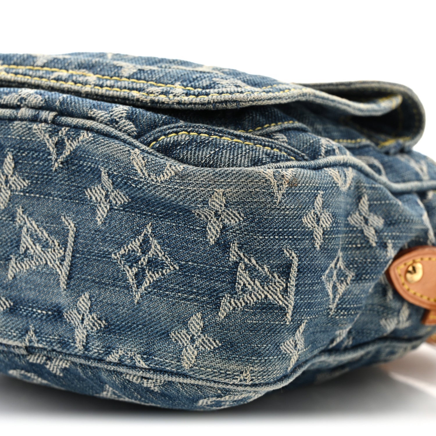 Denim Camera Bag Blue