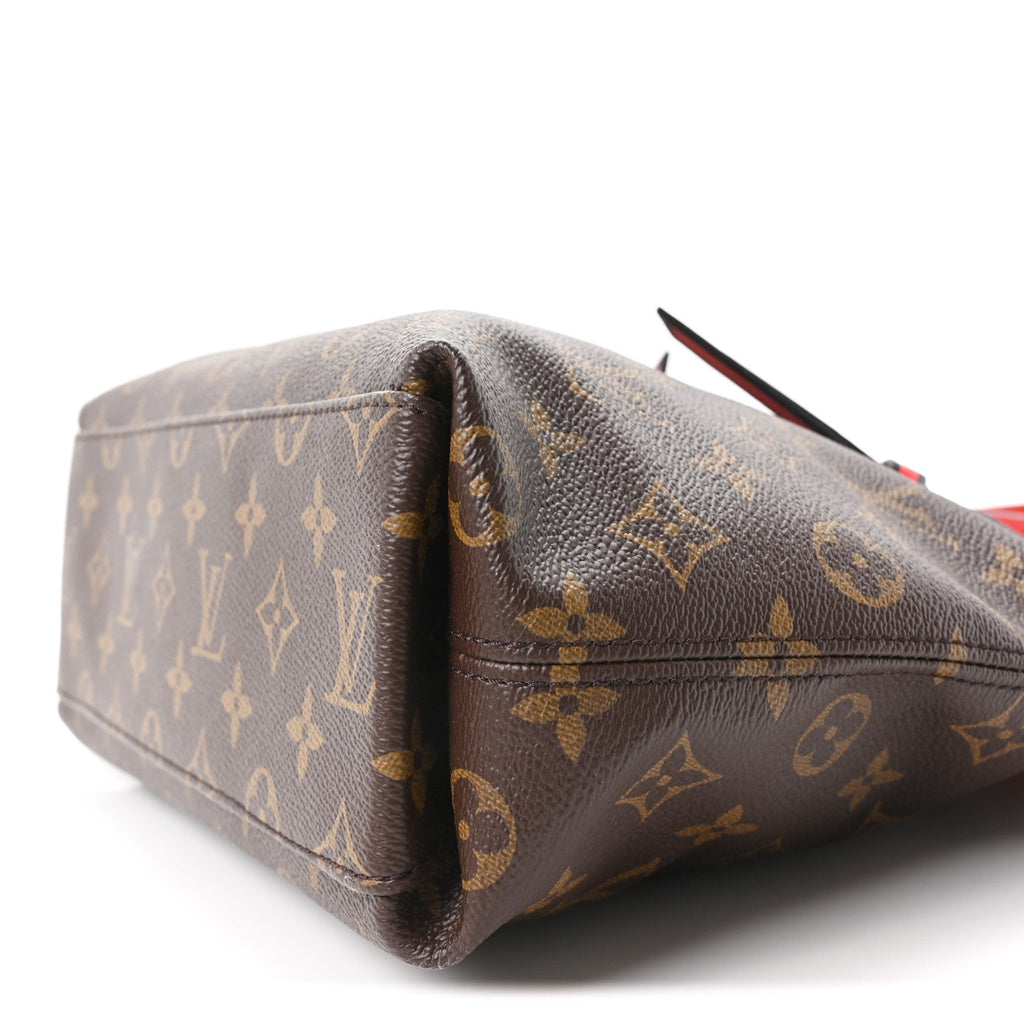 Monogram Tuileries Besace Caramel Rouge