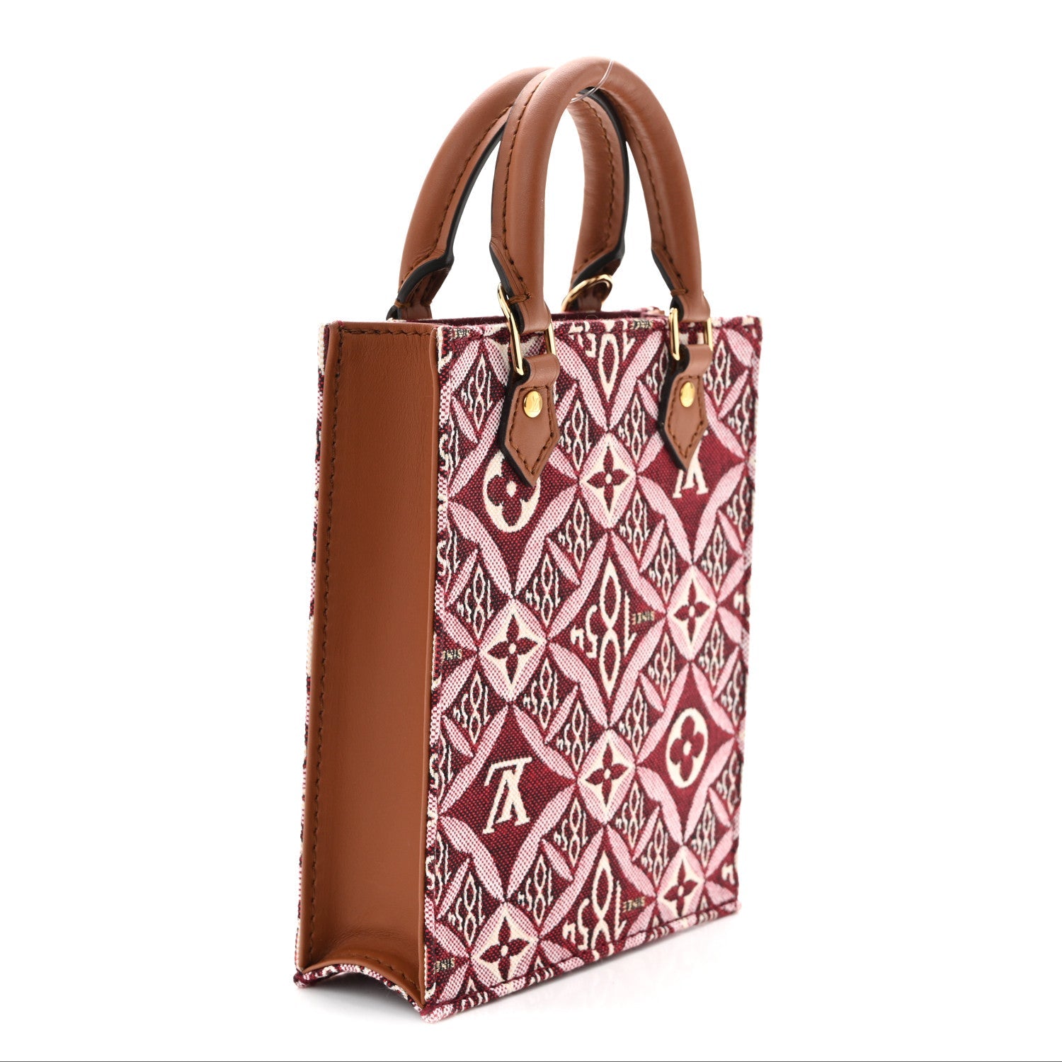 Jacquard Since 1854 Petit Sac Plat Bordeaux