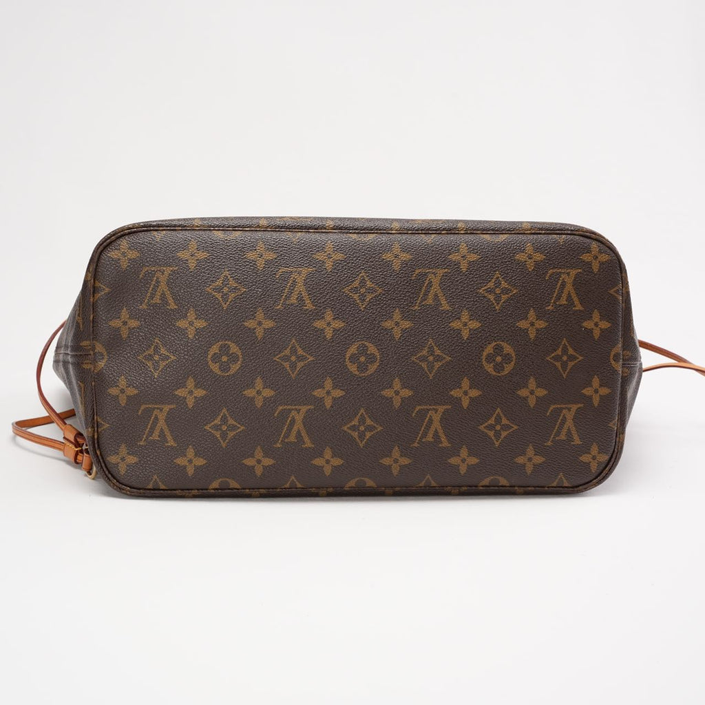 Louis Vuitton Monogram Neverfull MM Tote Bag 2014