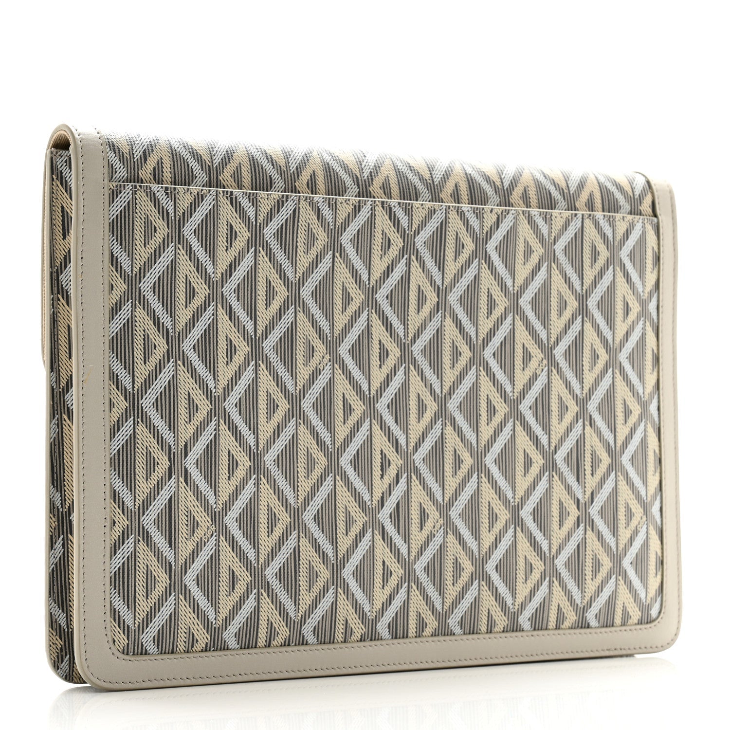 Coated Canvas CD Diamond Hit The Road A4 Case Gray