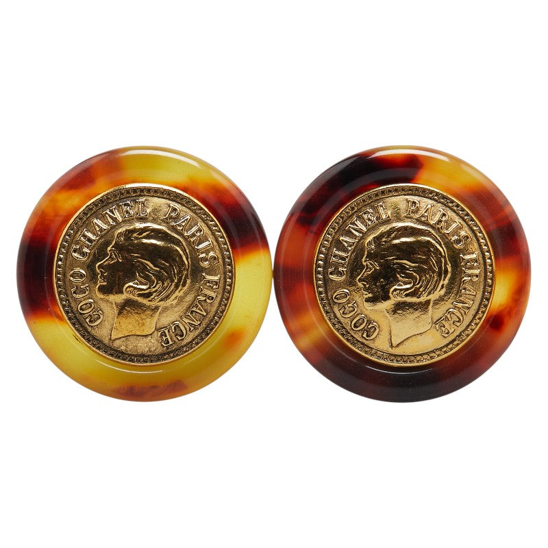 Chanel Coin Vintage Earrings