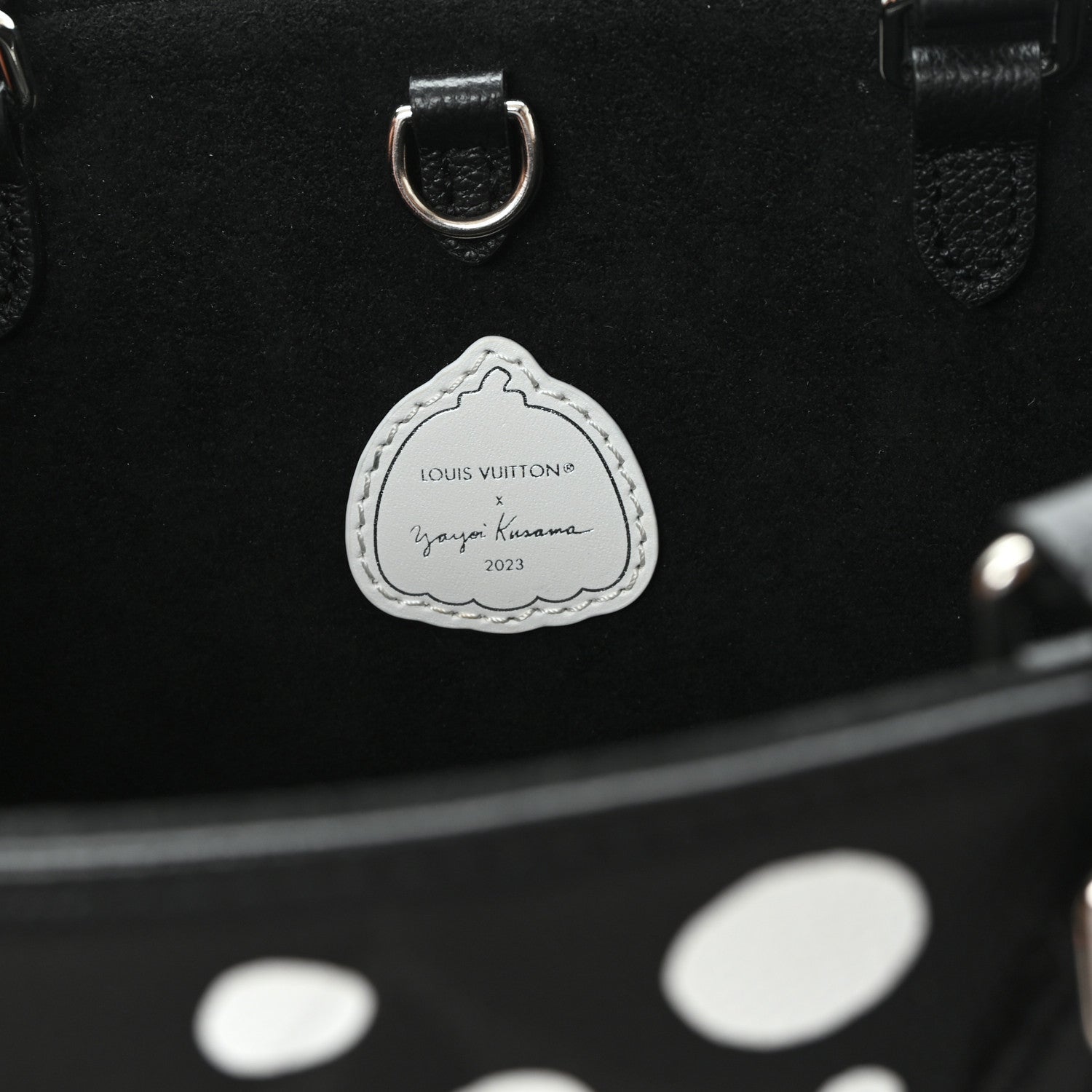 LV X YK Empreinte Monogram Giant Onthego MM Black
