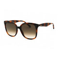 Salvatore Ferragamo Sunglasses Square Full Rim, Havana Frame and Brown Gradient Lens SF1072S240