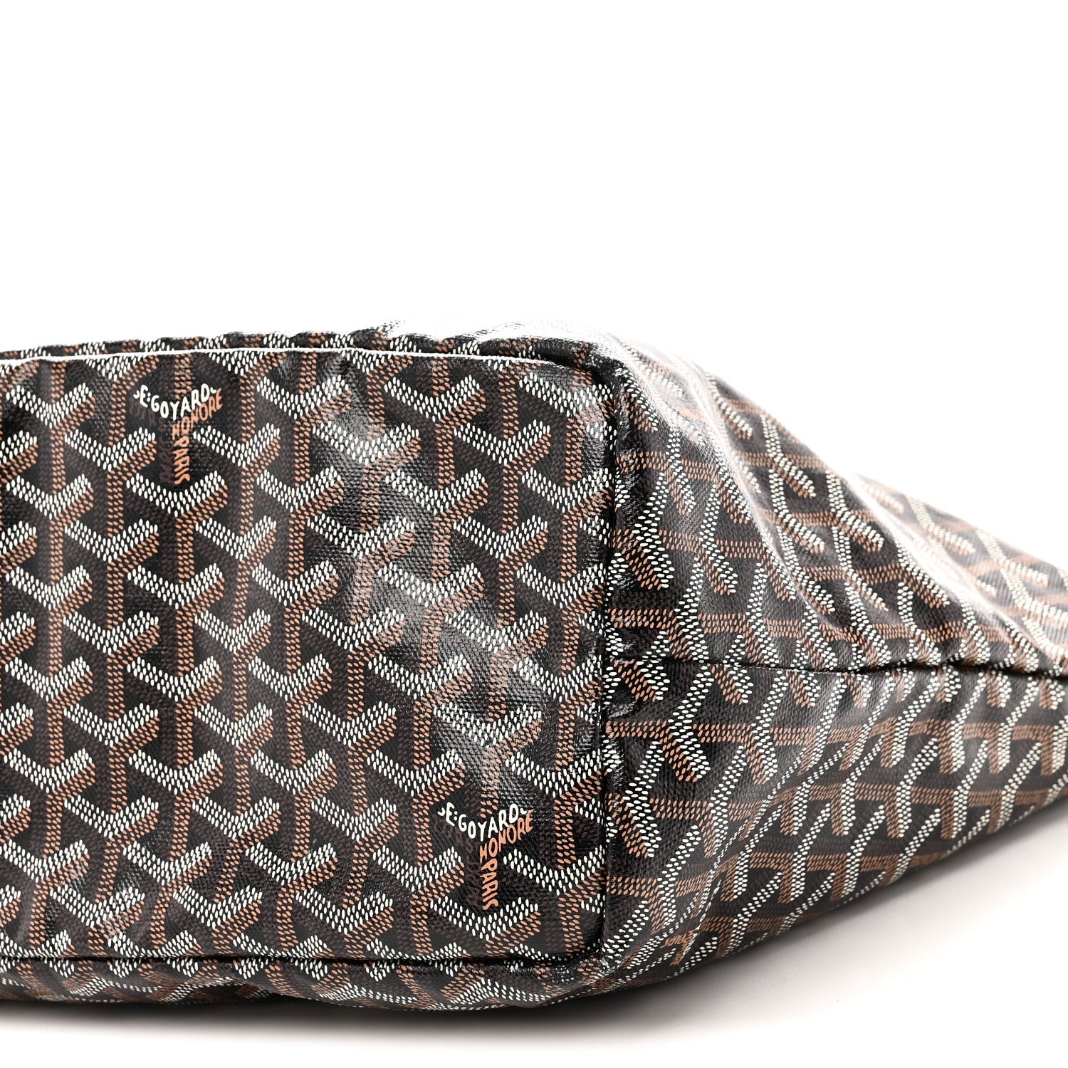 Goyardine Saint Louis PM Black Gold