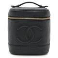 Chanel Coco Mark Caviar Skin Vanity Bag