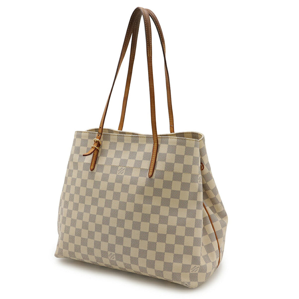 Louis Vuitton Cabas MM Damier Azur 2way Tote Bag