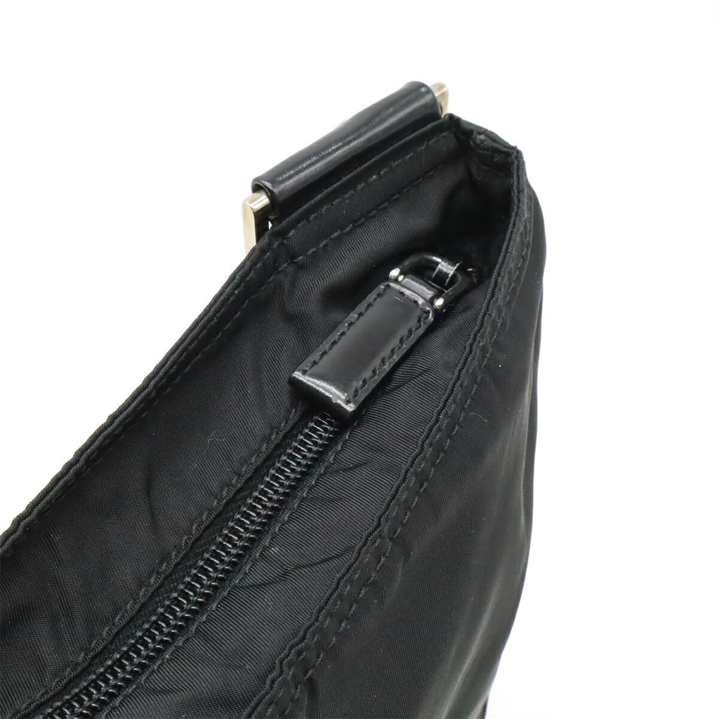 Prada Nylon Leather Shoulder Bag
