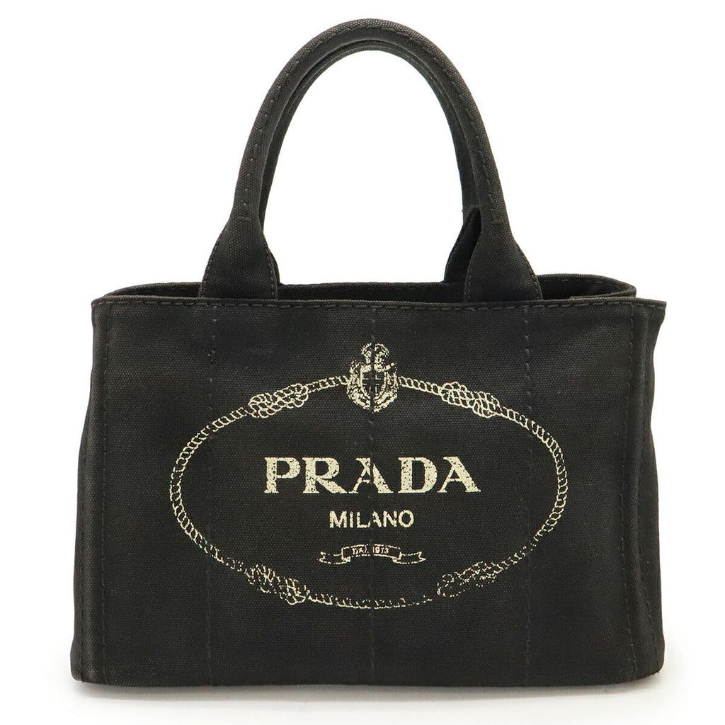 Prada CANAPA Canvas Tote Bag