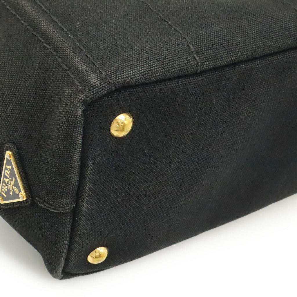 Prada CANAPA Canvas Tote Bag