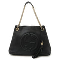 Gucci Soho Interlocking G Leather Tote Bag
