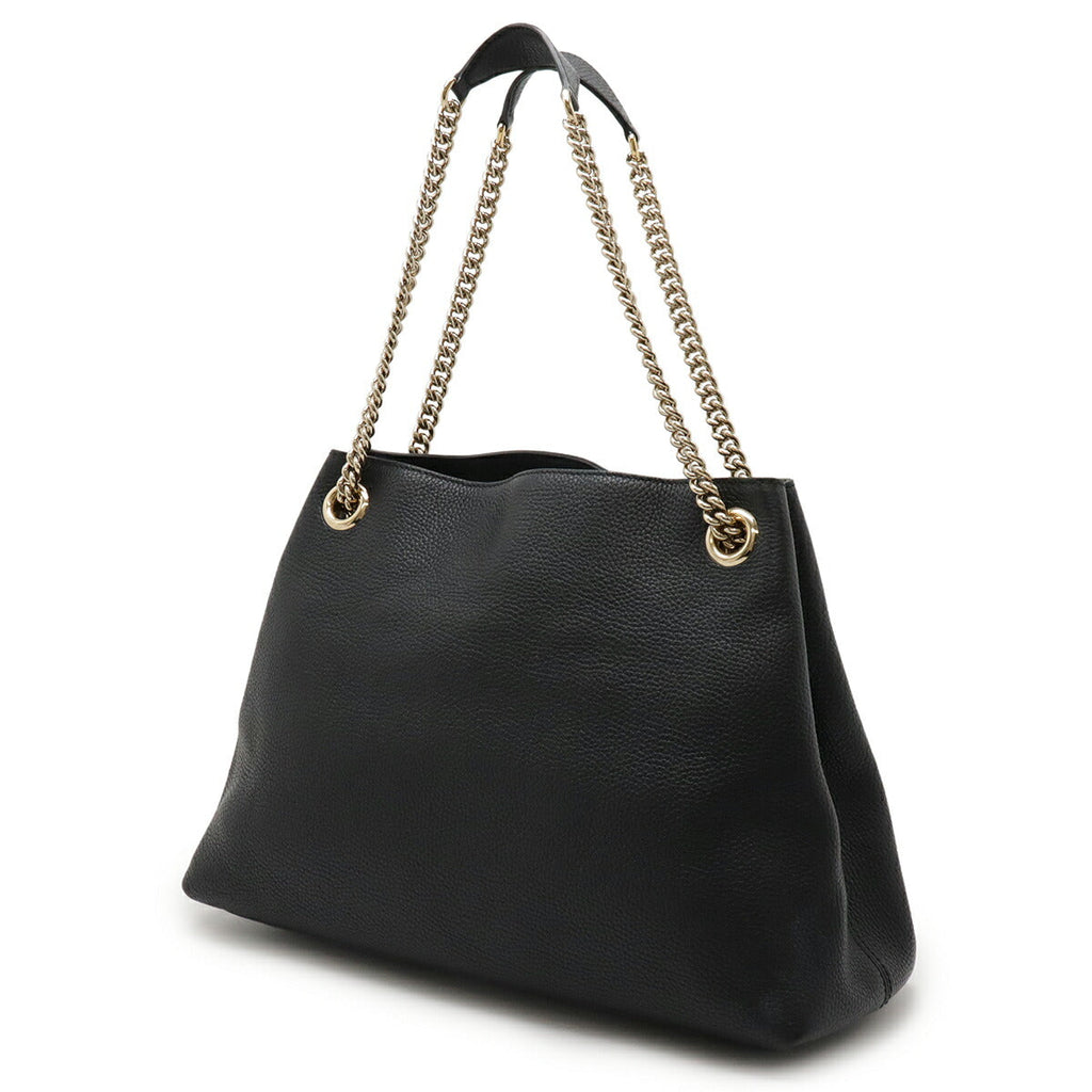 Gucci Soho Interlocking G Leather Tote Bag