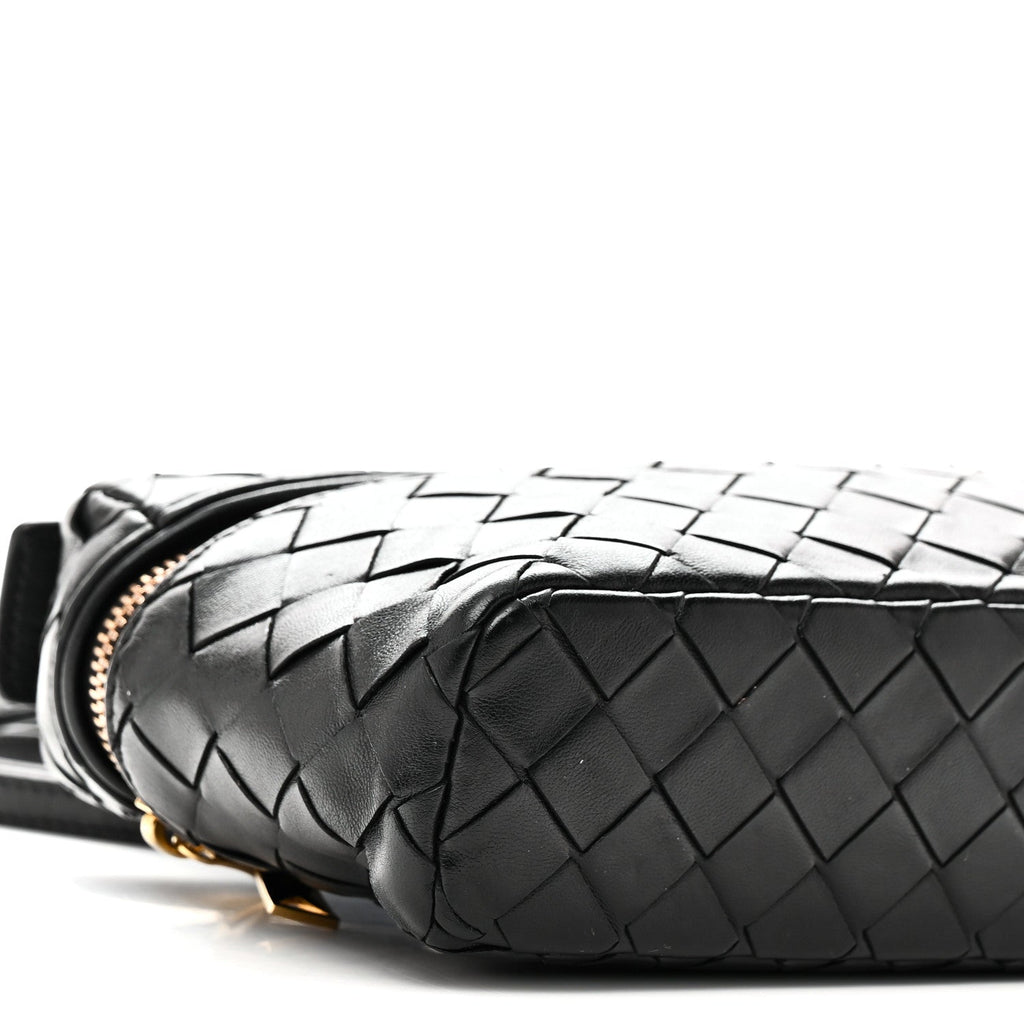 Calfskin Intrecciato Bang Bang Vanity Case Black
