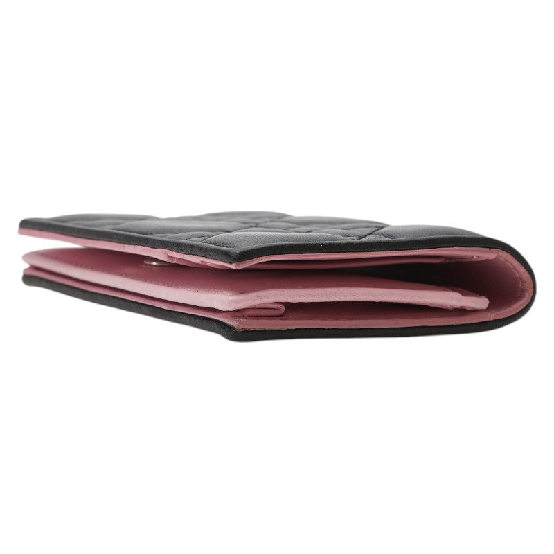 Dior Lady Dior Cannage Leather Card Case