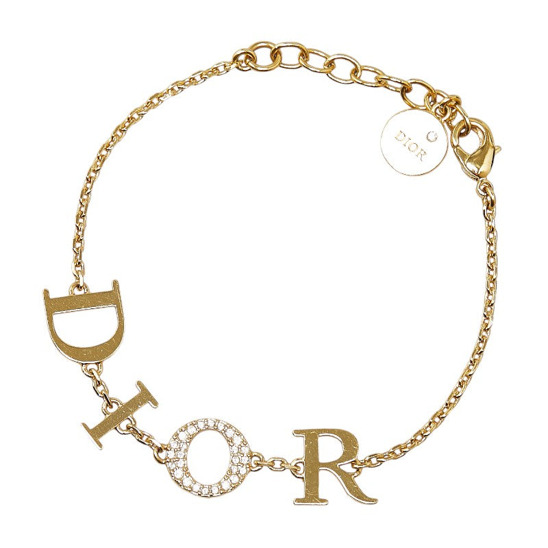 Dior Rhinestone Chain Bracelet